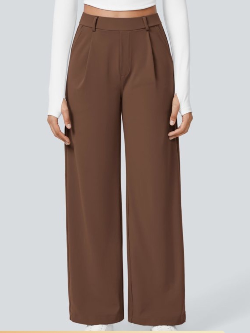 HALARA Flex DayStretch High Waisted Pocket Straight Leg Work Pants LP